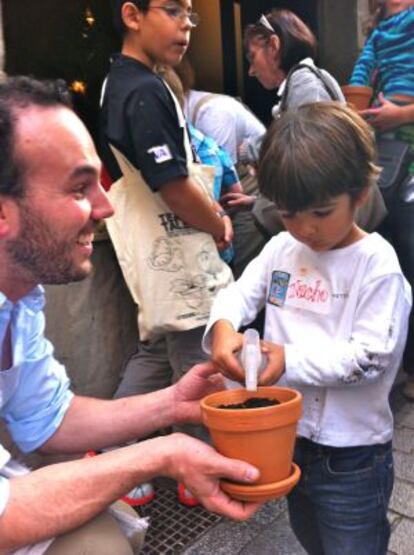 Uno de los talleres de Teach a Talent.