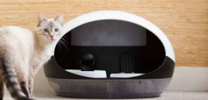 O dispenser inteligente de alimento para gatos