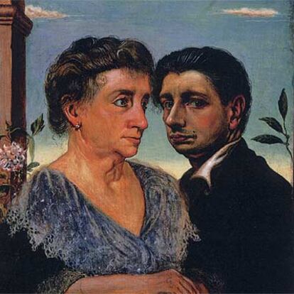 'Autorretrato con su madre' (1921), de Giorgio de Chirico.