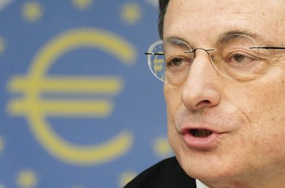 El presidente del Banco Central Europeo (BCE), Mario Draghi. 