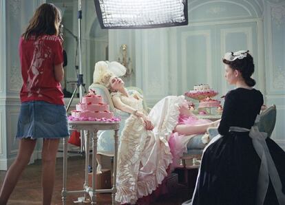 Sofia Coppola dirige a Kirsten Dunst en ‘María Antonieta’.