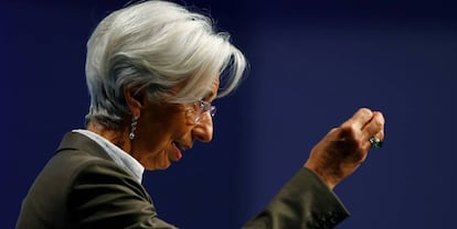 Christine Lagarde, presidenta del BCE 