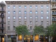 Fachada del hotel Gallery de Barcelona, vendido por Meridia Capital, en una imagen cedida.