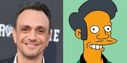 Hank Azaria y Apu.