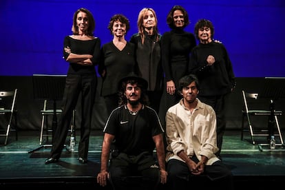 Ana Belén, Aitana Sánchez Gijón, Nathalie Poza, Julieta Serrano y Gloria Muñoz protagonizan la lectura dramática de 'Muero porque no muero', la obra de Paco Bezerra cancelada en los Teatros del Canal.