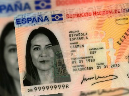 Documento Nacional de Identidad de España.