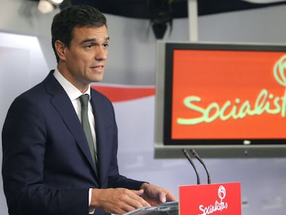 El secretario general del PSOE, Pedro S&aacute;nchez.