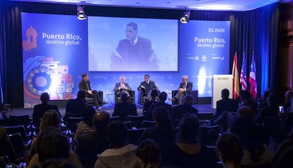 Silverio Pérez, Víctor García de la Concha, Dario Villanueva y Javier Rodríguez Marcos.