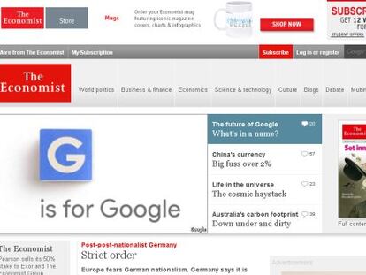 Pearson vende ‘The Economist’ por 663 millones de euros