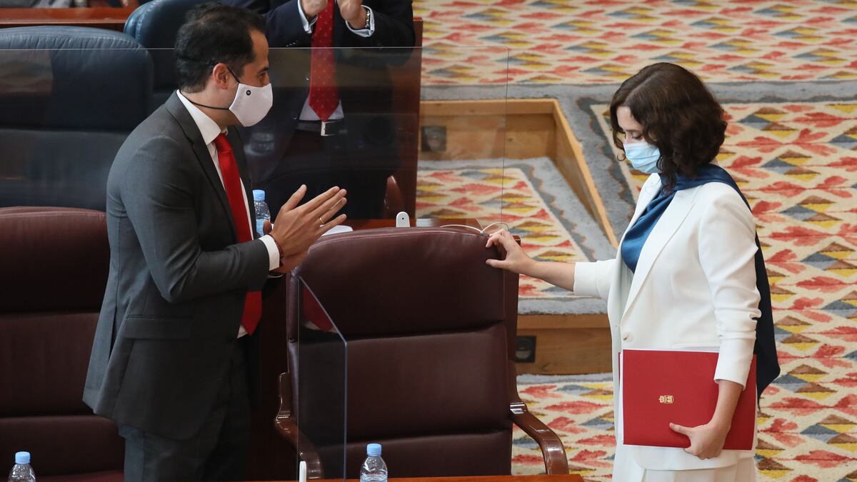 Ayuso intenta cortar el paso a la moción de censura y a la crisis de ...