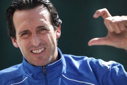 Valencia coach Unai Emery.