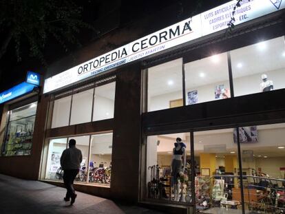 Tienda de la ortopedia Ceorma en Tarragona.