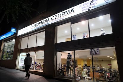 Tienda de la ortopedia Ceorma en Tarragona.