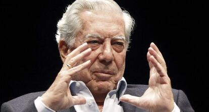 El escritor Mario Vargas Llosa.