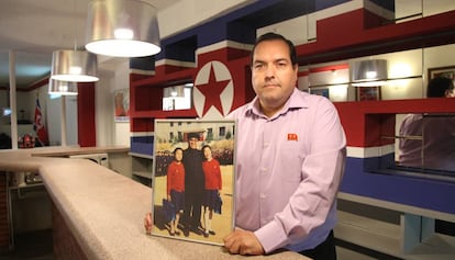 Alejandro Cao de Benós, en el local de Tarragona.