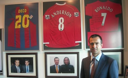 El representante de f&uacute;tbol Jorge Mendes.