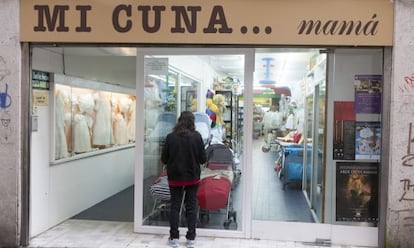 Una de las madres que denuncia a la Xunta por arrebatarle dos bebés.