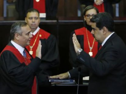 La juramentación del presidente de Venezuela se celebra sin representantes de la UE, Estados Unidos o el Grupo de Lima, con la excepción de México