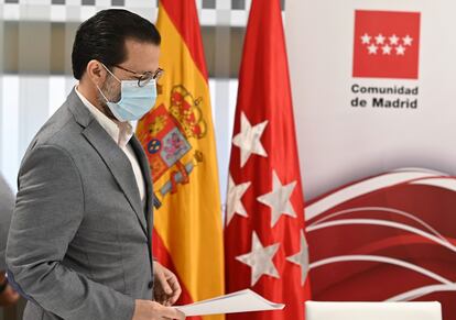 El consejero madrileño de Hacienda y Función Pública, Javier Fernández-Lasquetty.