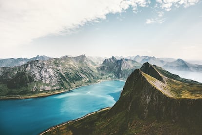 Fiordo en Senja.