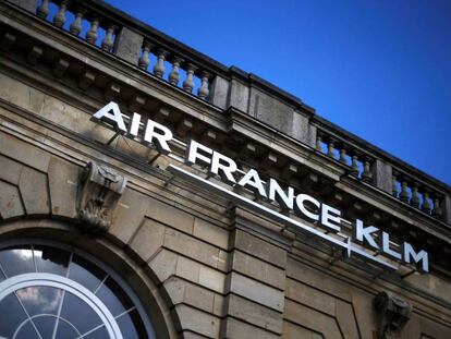 Oficinas centrales de Air France-KLM en París.