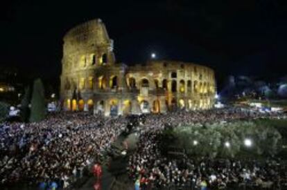 El Coliseo Romano.