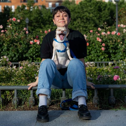 DVD 1268 13/6/2025).  Madrid, España.

Repor sobre perros con custodia compartida, retrato a Isabella / Inma Flores
