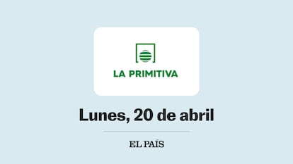 Sorteo de La Primitiva lunes 20 abril 2026