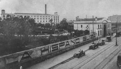 Fàbrica de la Hispano Suiza a la Sagrera.