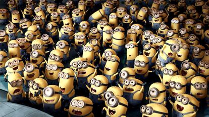 Los Minions en un momento de 'Gru, mi villano favorito'.