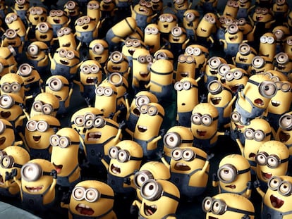 Los Minions en un momento de 'Gru, mi villano favorito'.