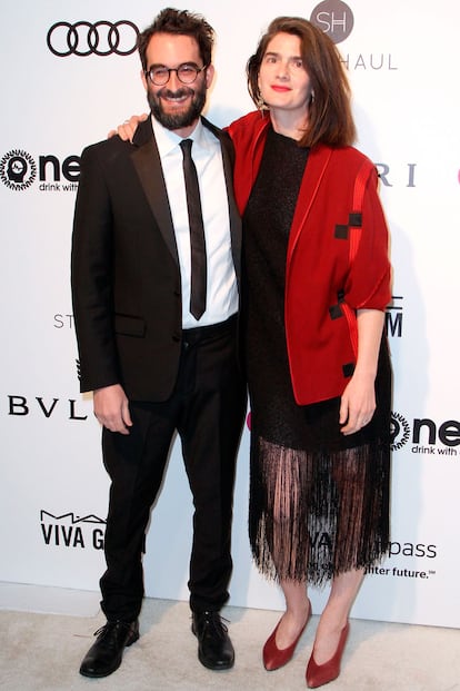 Jay Duplass y Gaby Hoffmann, de Transparent.