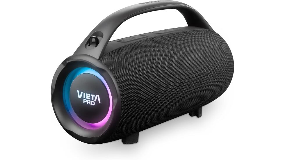 Vista del altavoz Bluetooth Vieta Pro Mini Thunder.