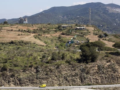 &Uacute;ltimas chabolas que todav&iacute;a resisten en el Tur&oacute; de Montcada.