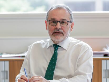 Ángel Pazos, rector de la Universidad de Cantabria.