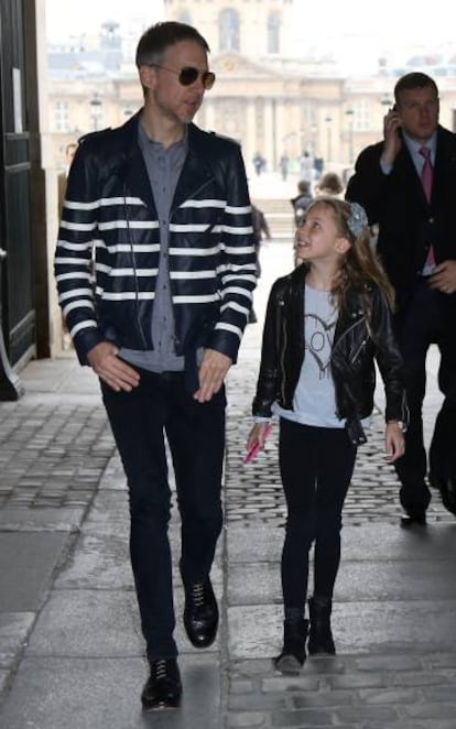 Jefferson Hack y Lila Grace en Paris, en 2013.