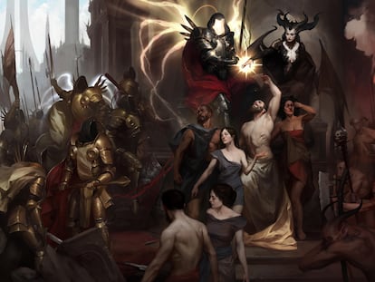 Concept art of 'Diablo IV'.