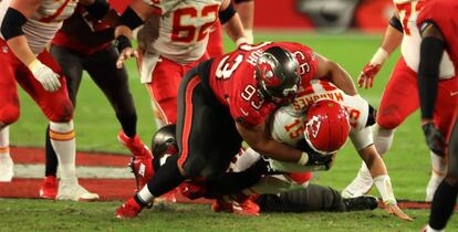 Imagen de un partido entre Tampa Bay Buccaneers y Kansas City Chiefs.