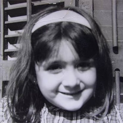 Isabel Coixet, cuando era niña.
