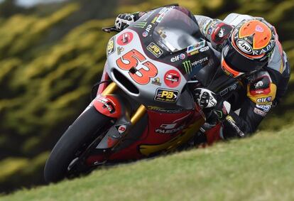Rabat, durante la sesión de clasificación en Phillip Island.