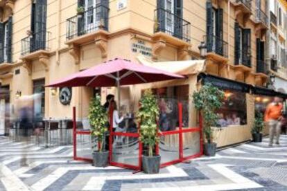Restaurante Los Mellizos, en Málaga.