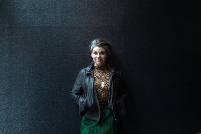 La periodista y escritora británica Caitlin Moran, autora de '¿Y los hombres qué?', en Barcelona en enero de 2020.