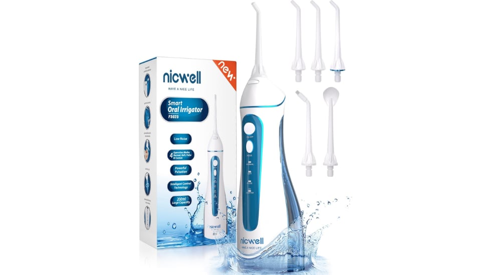 Irrigador bucal portátil Nicwell.