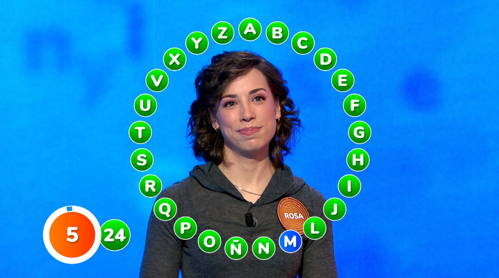 Rosa Rodríguez, winner of the 'Pasapalabra' jackpot.