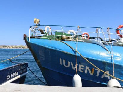 El barco Iuventa Ship de la ONG alemana Jugend Rettet, una de las embarcaciones criticadas por Generaci&oacute;n Identitaria