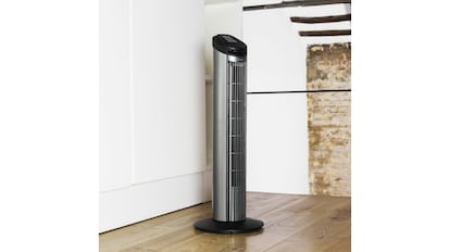 Este ventilador de torre es uno de los más vendidos y mejor valorados de Amazon