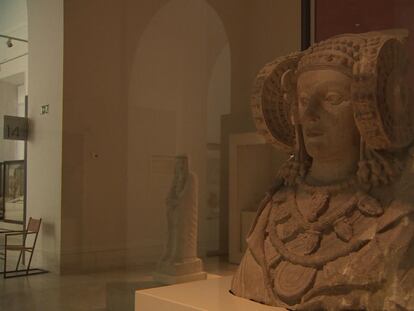 Imagen de la Dama de Elche en el Museo Arqueológico Nacional, uno de los centros que permanecerán cerrados.