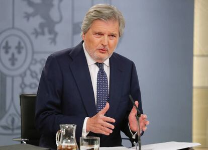 El ministro de Educación Íñigo Méndez de Vigo.