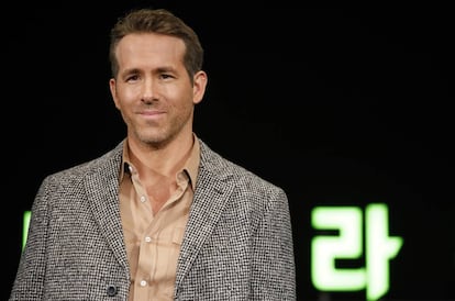 Ryan Reynolds, el pasado diciembre, en la presentación de la película 'Escuadrón 6 ' en Seúl.