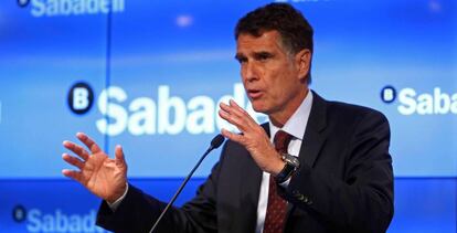 El consejero delegado de Banco Sabadell, Jaume Guardiola.